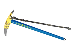 Grivel G Zero -Alpinismo in Italia PHL PIG0S ice axe GZERO with cover mounted blu