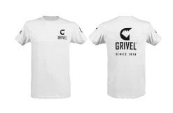 Grivel Logo T-shirt -Alpinismo in Italia logo wear tshirt white